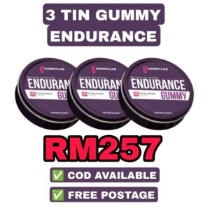 3 tin gummy endurance