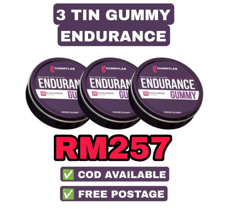 3 tin gummy endurance